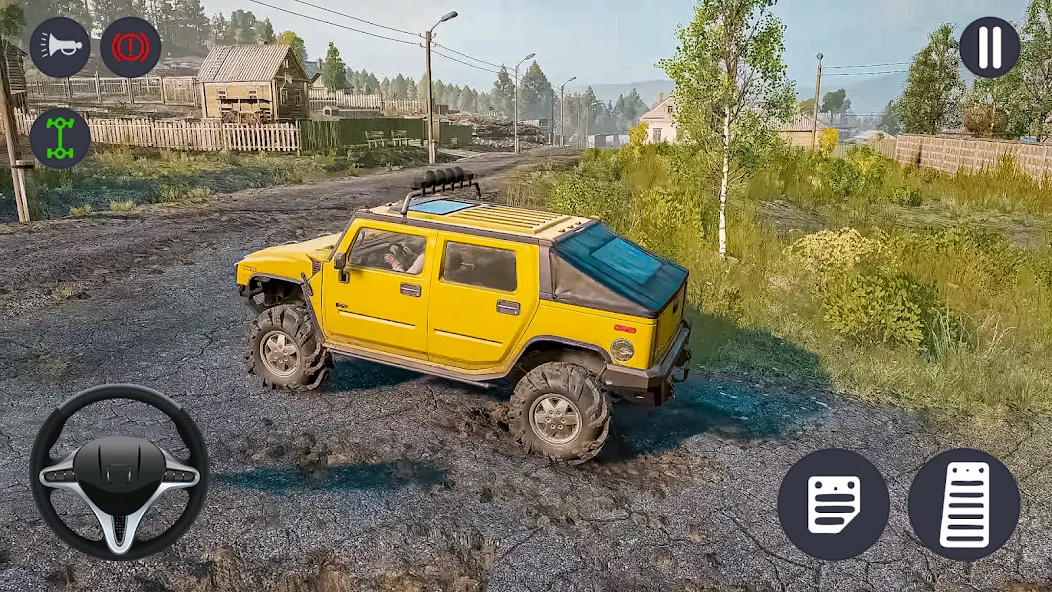 4x4 Jeep Offroad Car Driving (Джип Оффроуд Автомобиль Вождения)  [МОД Unlocked] Screenshot 5