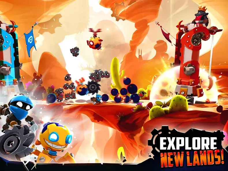 Badland Brawl (Бэдлэнд Броул)  [МОД Много монет] Screenshot 3