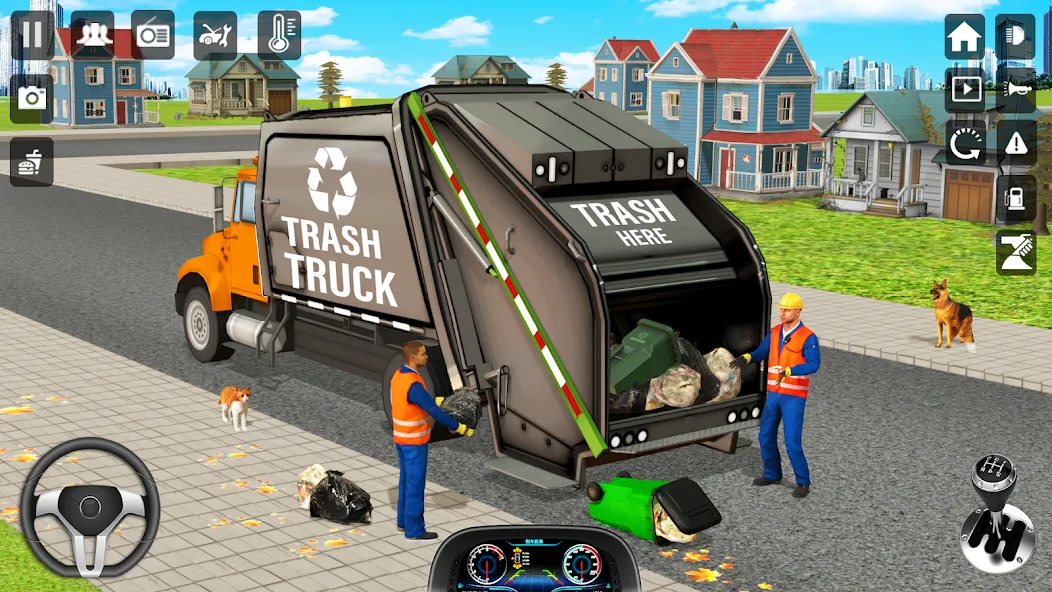 Trash Truck Games Simulator 3D  [МОД Unlocked] Screenshot 4