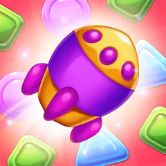 Скачать взломанную Candy Blast - Jigsaw Puzzle (Кенди Бласт)  [МОД Unlocked] - полная версия apk на Андроид