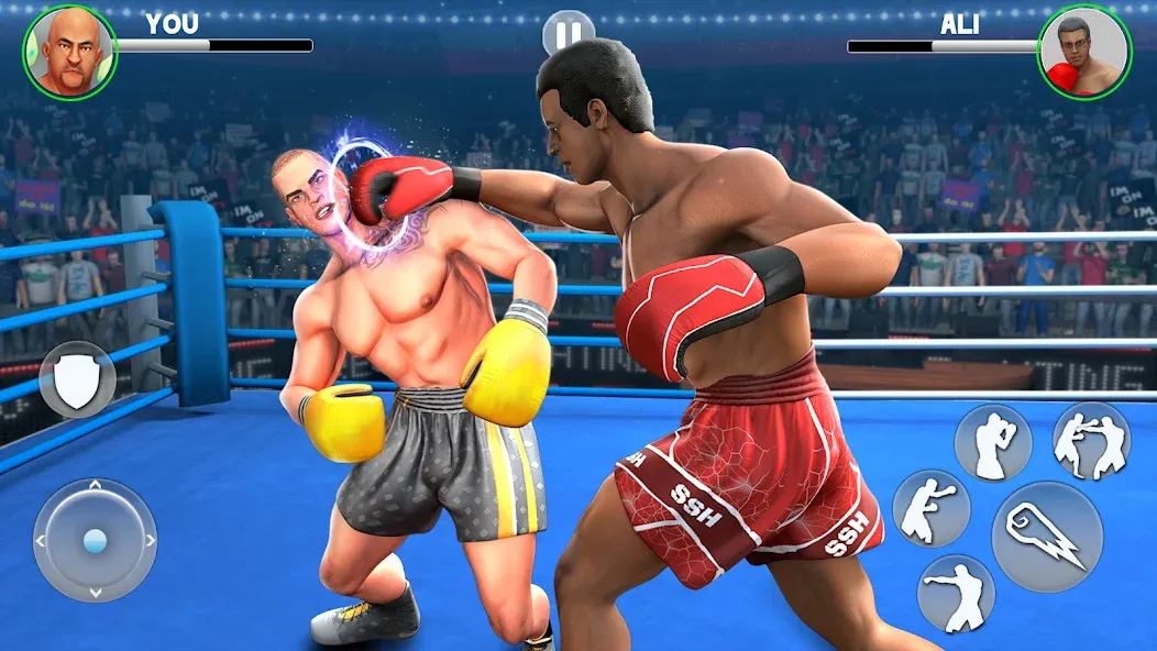 Kick Boxing Games: Fight Game  [МОД Много денег] Screenshot 3