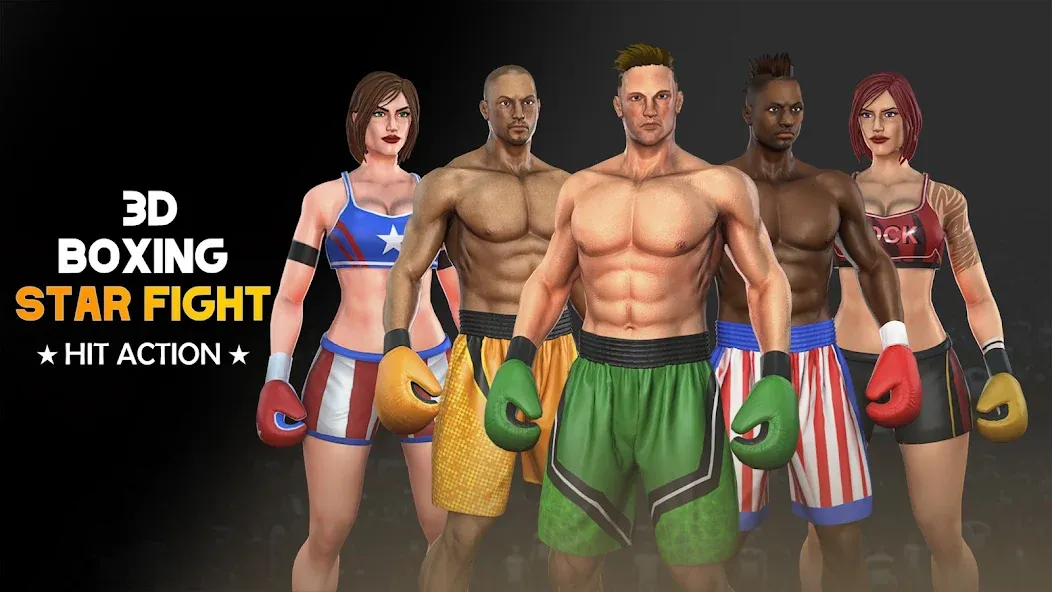 Kick Boxing Games: Fight Game  [МОД Много денег] Screenshot 5