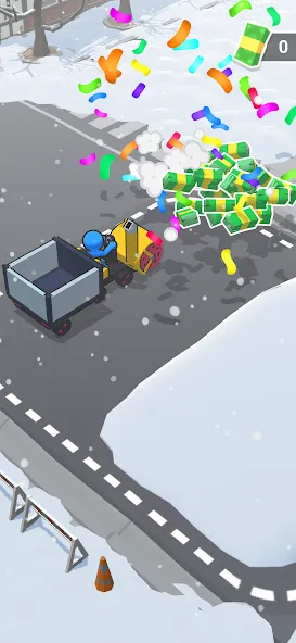 Snow shovelers - simulation (Сноубордисты)  [МОД Unlocked] Screenshot 3