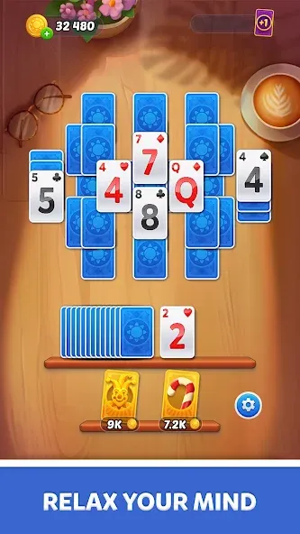 Solitaire Sunday: Card Game (Солитер воскресенье)  [МОД Unlimited Money] Screenshot 2