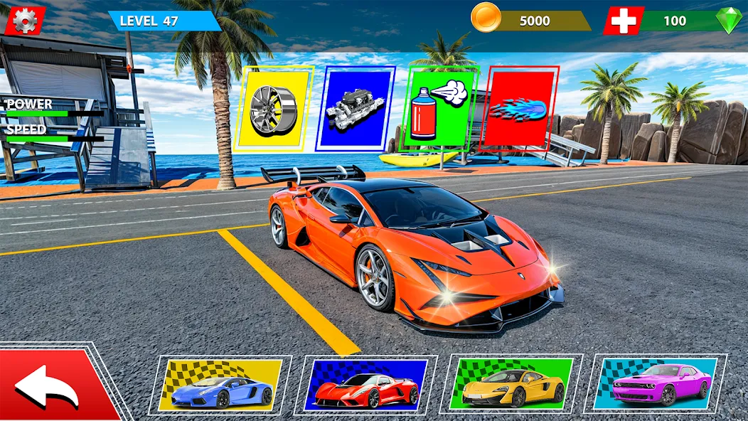 Rampa Car Game: GT Car stunts (Мега Рэмпс)  [МОД Много монет] Screenshot 3