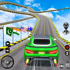 Скачать взломанную Ramp Car Games: GT Car Stunts (Рамп Кар Игры)  [МОД Много монет] - полная версия apk на Андроид