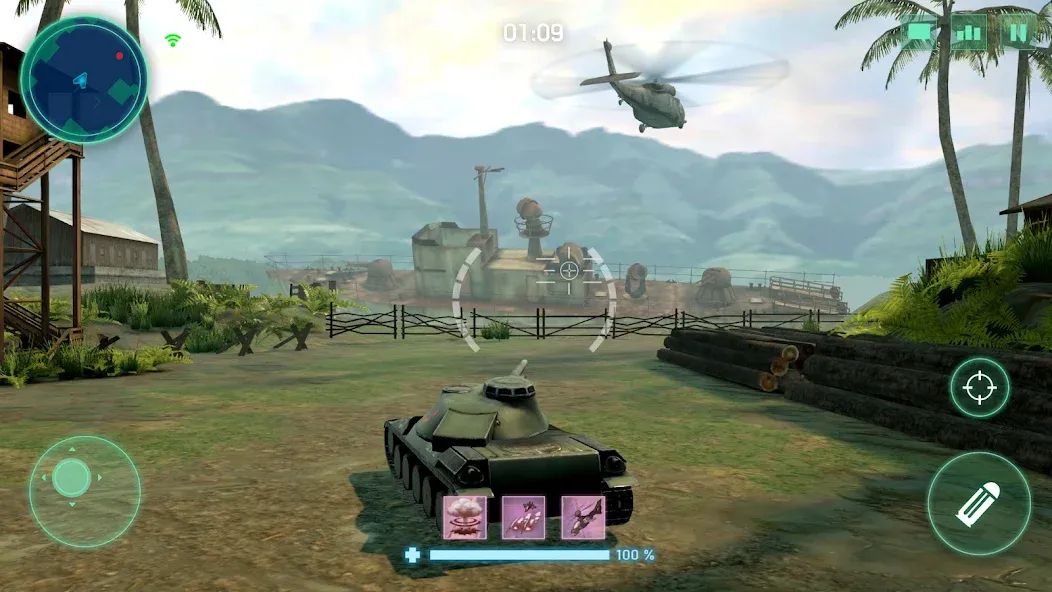 War Machines：Tanks Battle Game (Вар Машины)  [МОД Все открыто] Screenshot 1