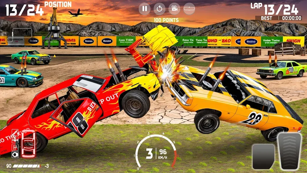 Demolition Derby: Car Games  [МОД Меню] Screenshot 1