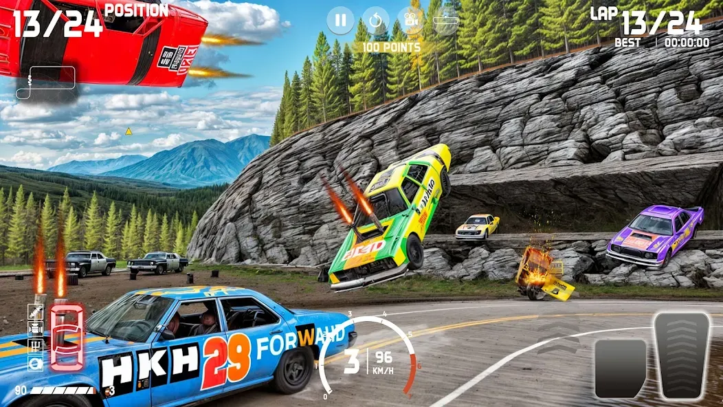 Demolition Derby: Car Games  [МОД Меню] Screenshot 3