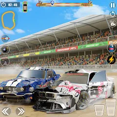 Скачать взломанную Demolition Derby: Car Games  [МОД Меню] - полная версия apk на Андроид