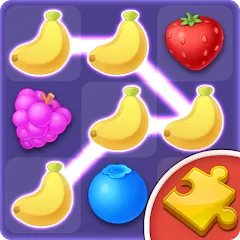 Взлом Jigsaw: Fruit Link Blast (Джигсоу)  [МОД Все открыто] - полная версия apk на Андроид