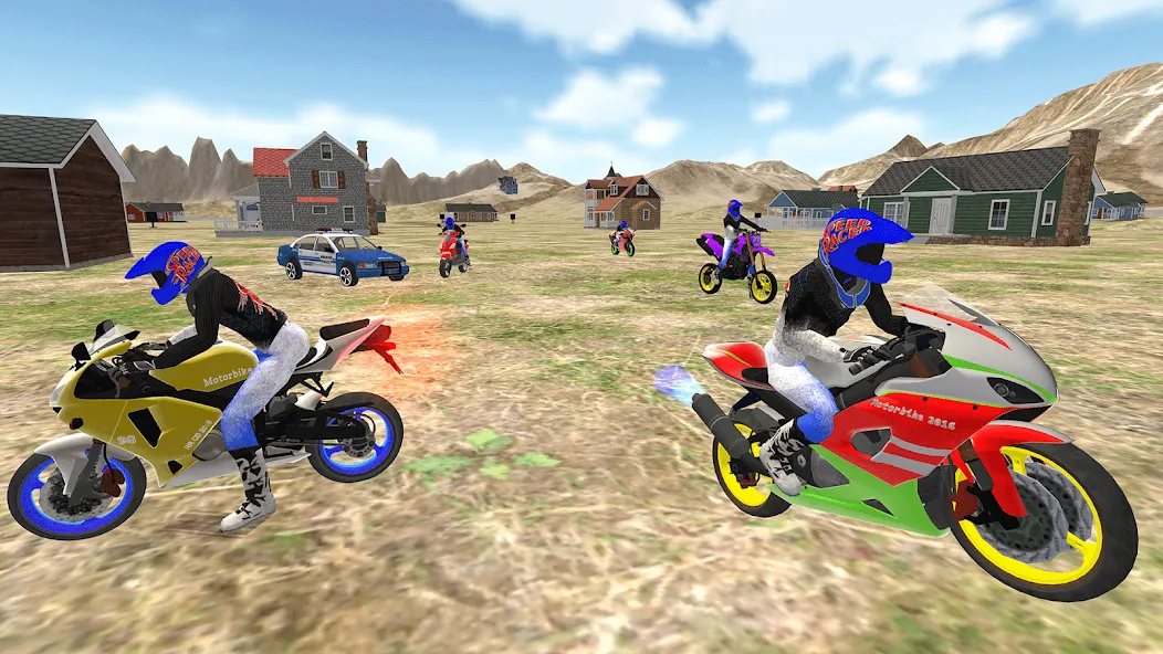 Real Moto Bike Racing Game  [МОД Много монет] Screenshot 4