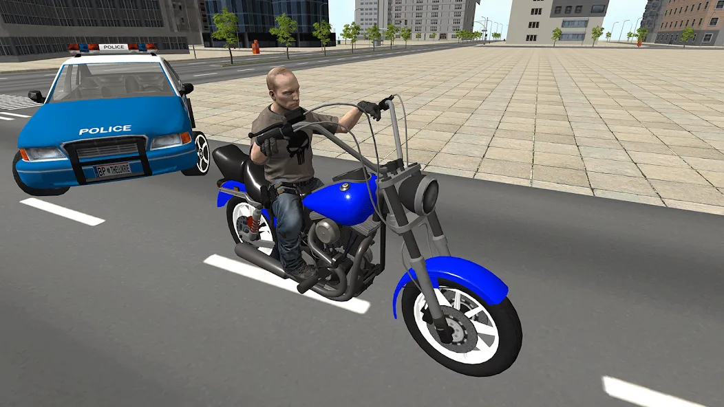 Bike Driving: Police Chase  [МОД Много денег] Screenshot 3