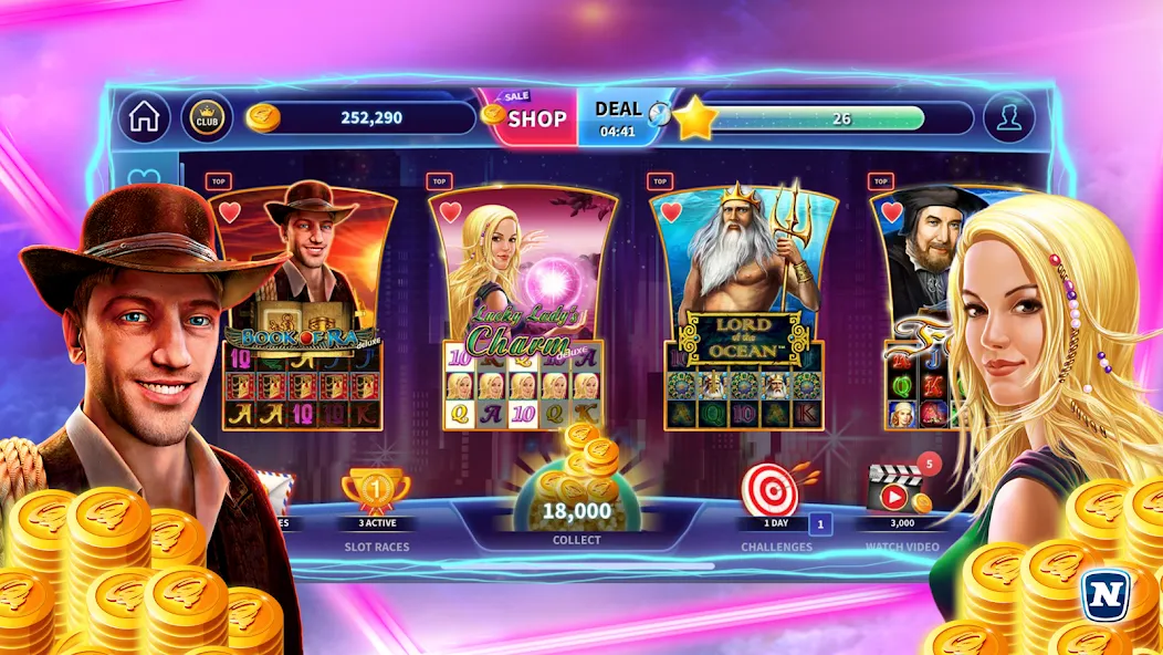 GameTwist Vegas Casino Slots (ГеймТвист)  [МОД Все открыто] Screenshot 1