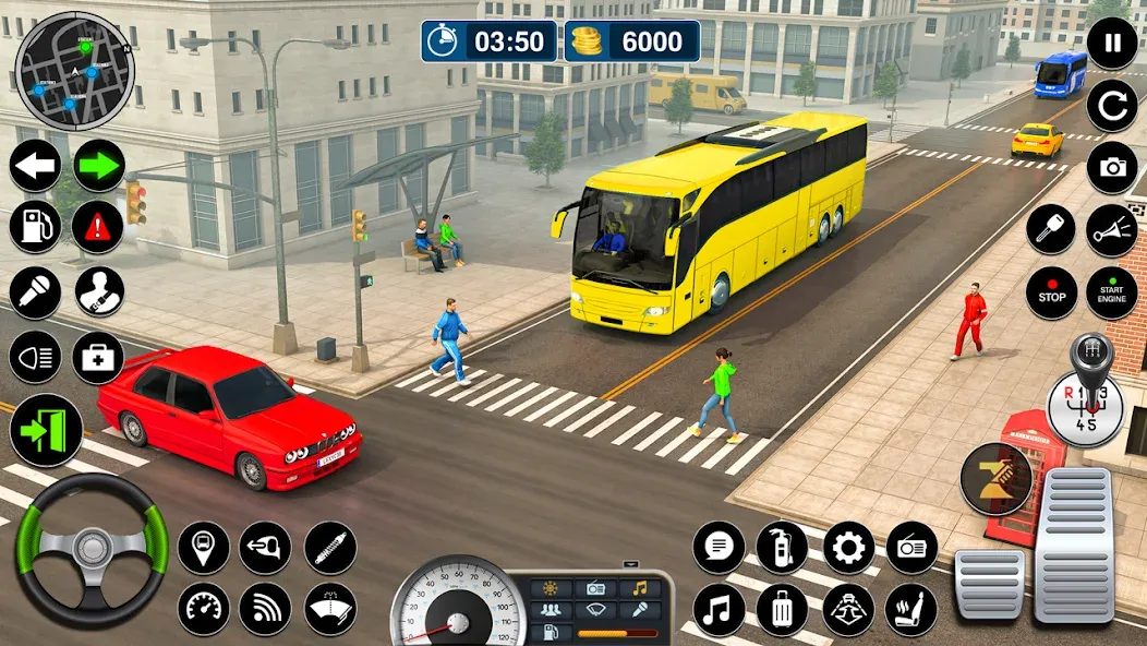 Bus Simulator Game: Coach Game  [МОД Меню] Screenshot 4