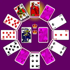 Скачать взломанную Clock Patience Solitaire (Клок Пэйшенс Солитер)  [МОД Меню] - полная версия apk на Андроид