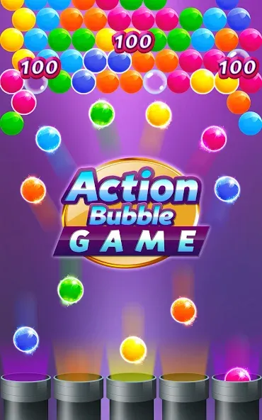 Action Bubble Game (Экшн Бабл Игра)  [МОД Меню] Screenshot 5