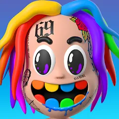 Взлом 6ix9ine Runner (икс9айн Раннер)  [МОД Много денег] - последняя версия apk на Андроид