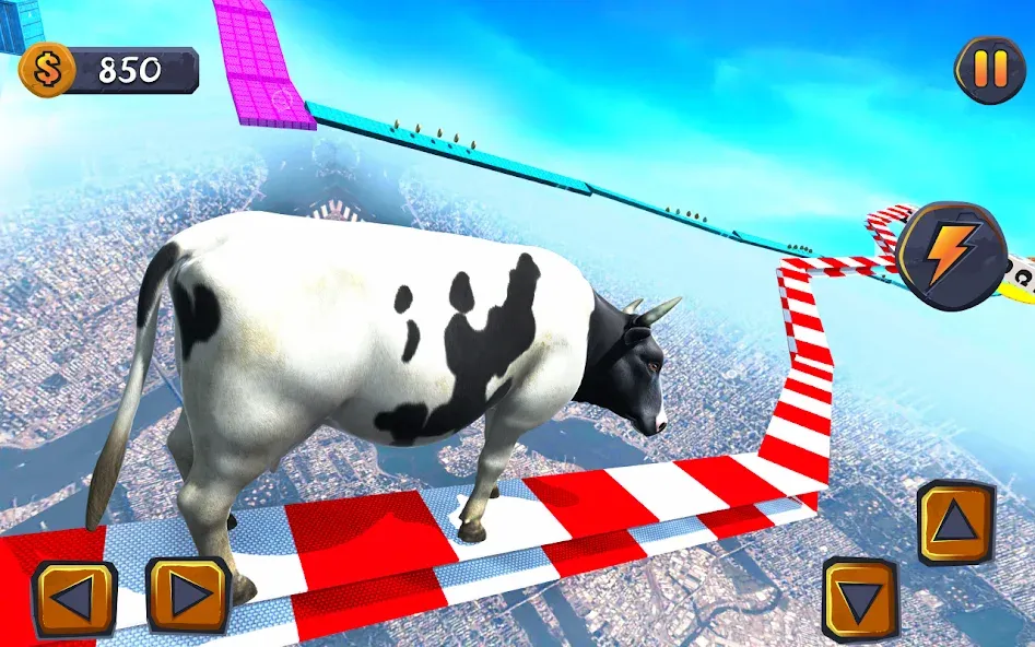 Epic Cow Ramp Rush Run Game  [МОД Бесконечные деньги] Screenshot 3