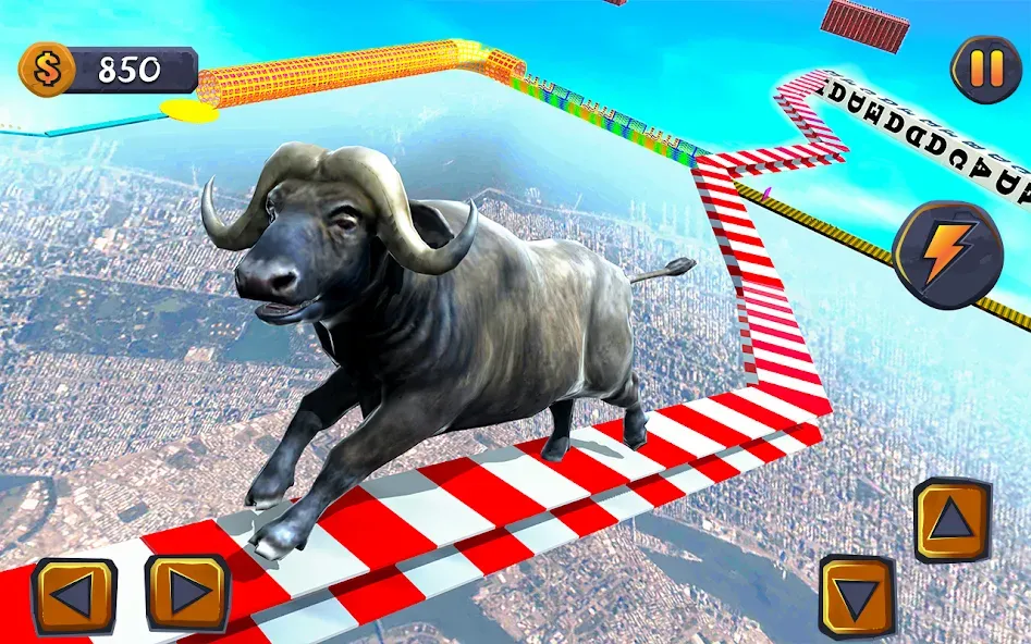 Epic Cow Ramp Rush Run Game  [МОД Бесконечные деньги] Screenshot 4