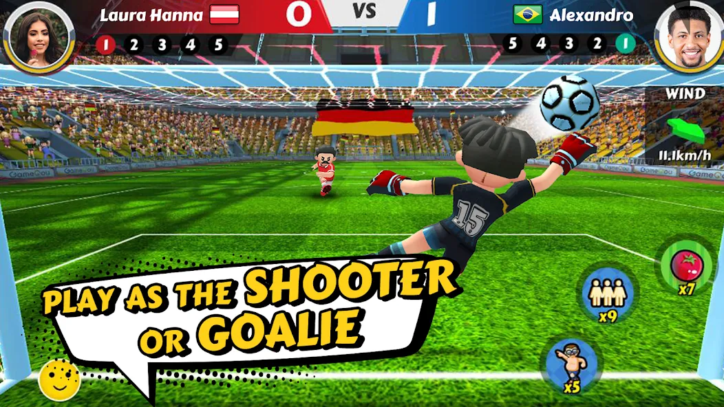 Perfect Kick 2 - Online Soccer (Пэрфект Кик2)  [МОД Меню] Screenshot 2