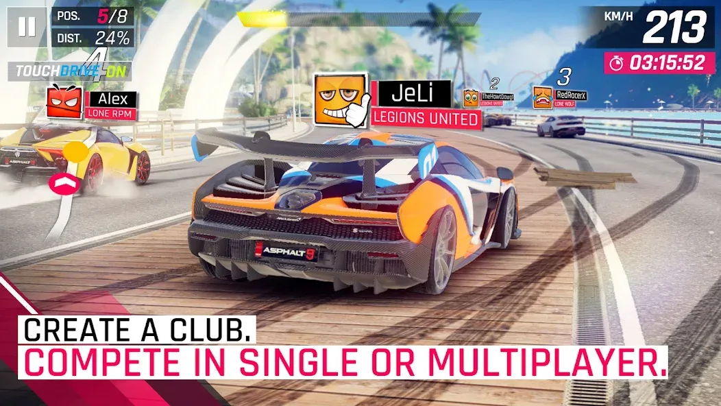 Asphalt 9: Legends (Асфальт 9)  [МОД Menu] Screenshot 4