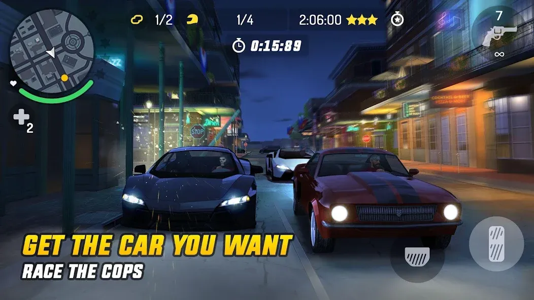 Gangstar New Orleans (Гангстар)  [МОД Меню] Screenshot 3