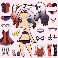 Скачать взломанную Doll Dress Up - Makeup Games  [МОД Menu] - последняя версия apk на Андроид