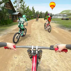 Взломанная BMX Rider: Cycle Race Game  [МОД Бесконечные деньги] - последняя версия apk на Андроид