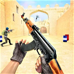 Взлом Commando Gun Shooting Games  [МОД Mega Pack] - стабильная версия apk на Андроид