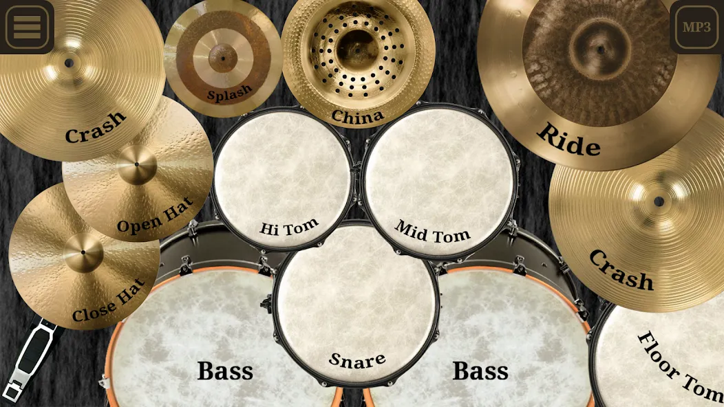 Drum kit (Drums) free  [МОД Бесконечные деньги] Screenshot 1