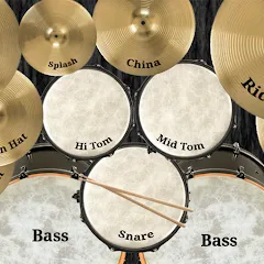 Взлом Drum kit (Drums) free  [МОД Бесконечные деньги] - полная версия apk на Андроид