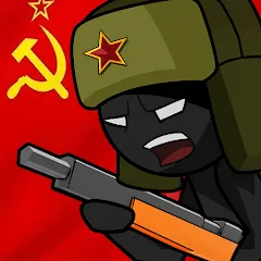 Взломанная Stickman WW2 (Стикмэн Вторая Мировая война)  [МОД Бесконечные монеты] - стабильная версия apk на Андроид