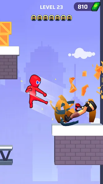 Web Master: Stickman Superhero (Вебмастер)  [МОД Бесконечные монеты] Screenshot 5