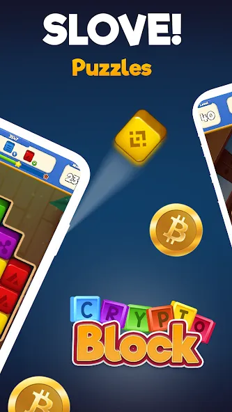 Crypto Blocks Puzzle Challenge  [МОД Unlimited Money] Screenshot 2