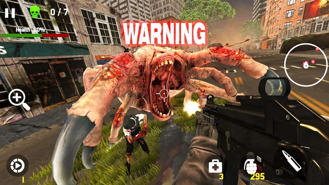 Zombie Hunter - Shooting Game (Зомби Хантер)  [МОД Mega Pack] Screenshot 4