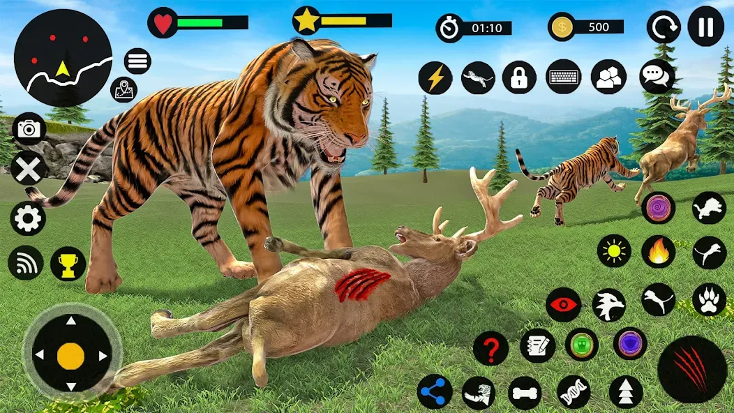 Tiger Games: Tiger Sim Offline  [МОД Много денег] Screenshot 1