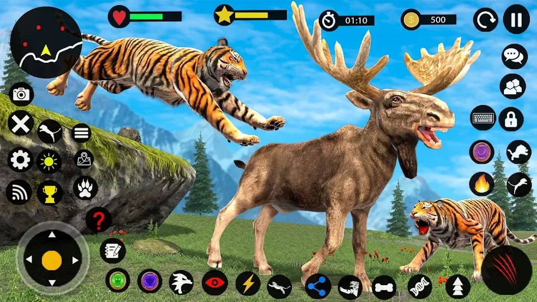 Tiger Games: Tiger Sim Offline  [МОД Много денег] Screenshot 2