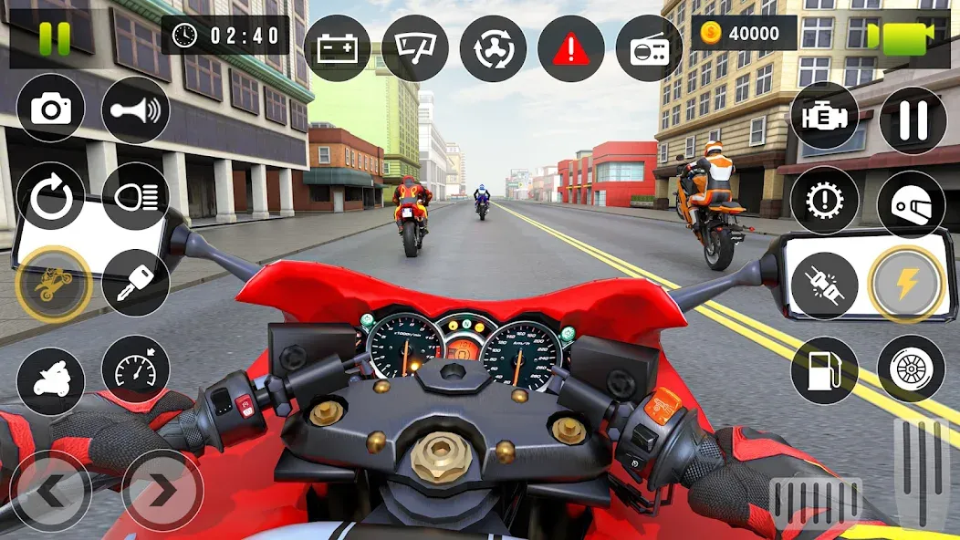 Bike Racing Games - Bike Game (Байк Рейсинг Геймс)  [МОД Все открыто] Screenshot 4