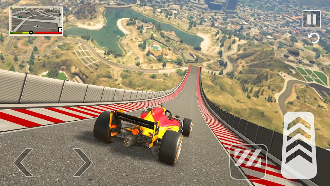 Formula Car Stunt - Car Games (Формула автомобиль трюк)  [МОД Mega Pack] Screenshot 3