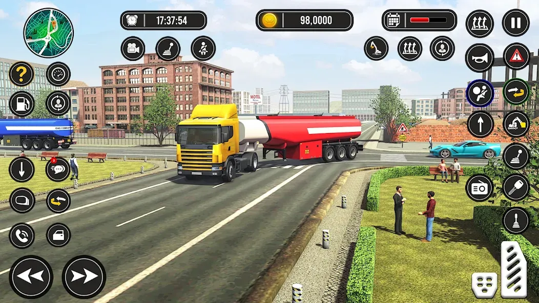 Truck Simulator - Truck Games (Трак Симулятор)  [МОД Mega Pack] Screenshot 4