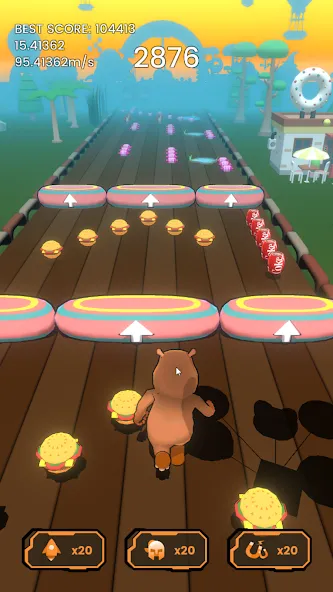 Hippo Dash (Хиппо Дэш)  [МОД Много денег] Screenshot 1