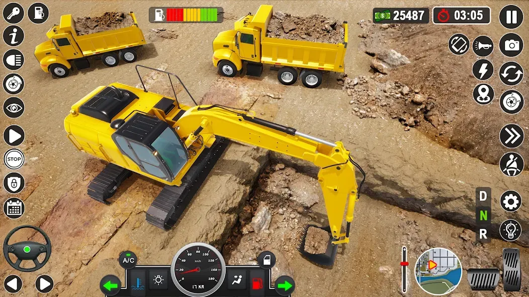 Construction Games Simulator  [МОД Бесконечные монеты] Screenshot 1