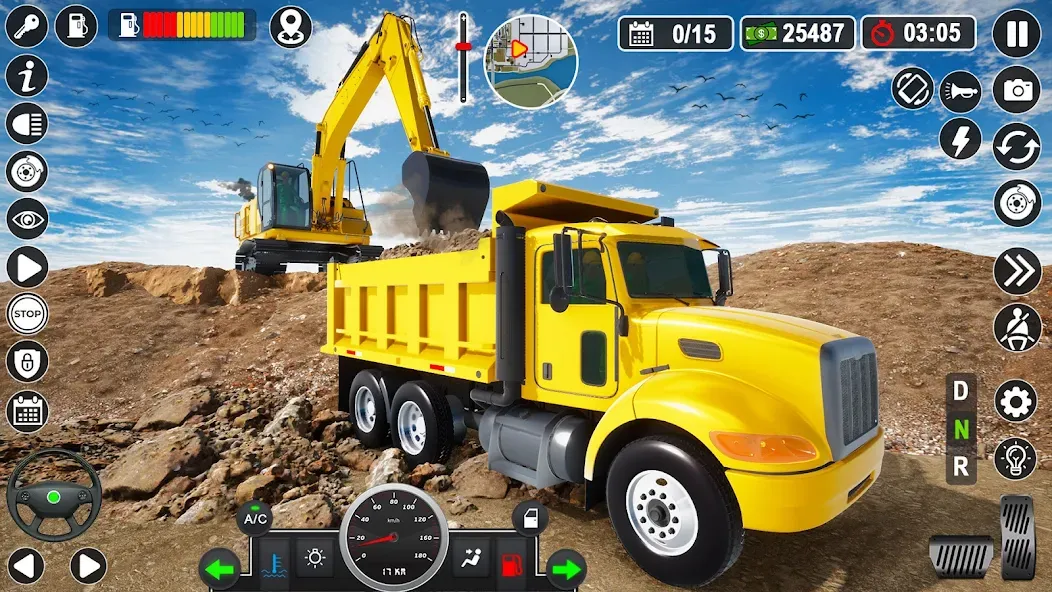 Construction Games Simulator  [МОД Бесконечные монеты] Screenshot 2