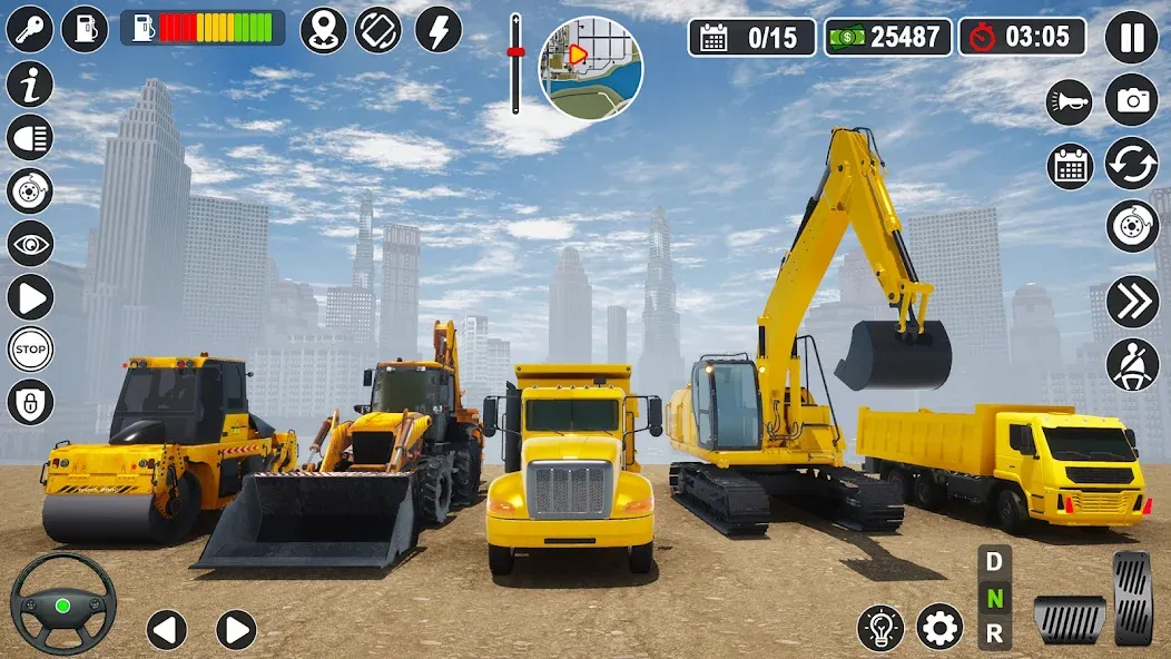 Construction Games Simulator  [МОД Бесконечные монеты] Screenshot 3