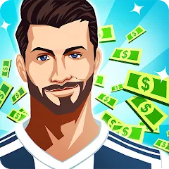 Скачать взлом Idle Eleven - Soccer tycoon (Айдл Илевен)  [МОД Много монет] - последняя версия apk на Андроид