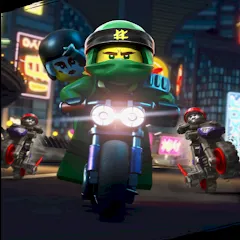 Скачать взломанную Go Ninja Moto Race (Го Ниндзя Мото Гонка)  [МОД Unlocked] - последняя версия apk на Андроид