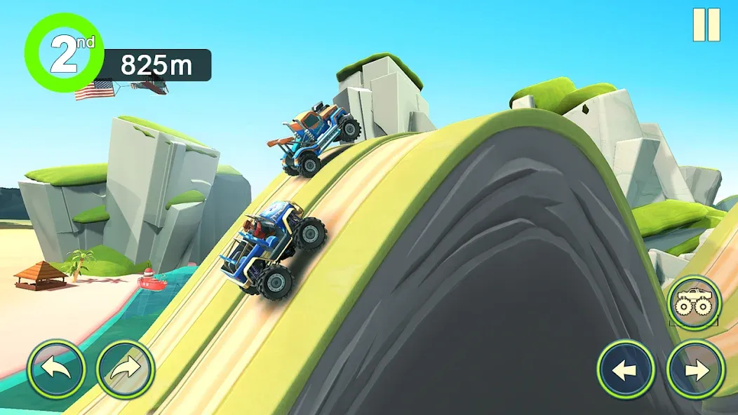 Monster Truck Crush (Монстр Трак Стант)  [МОД Menu] Screenshot 3