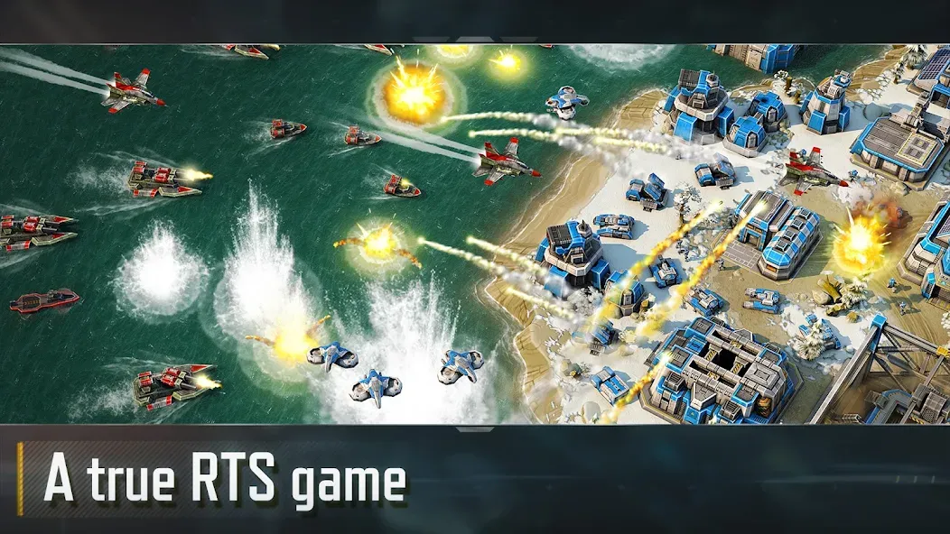 Art of War 3:RTS strategy game (Арт оф Вар 3)  [МОД Бесконечные деньги] Screenshot 1