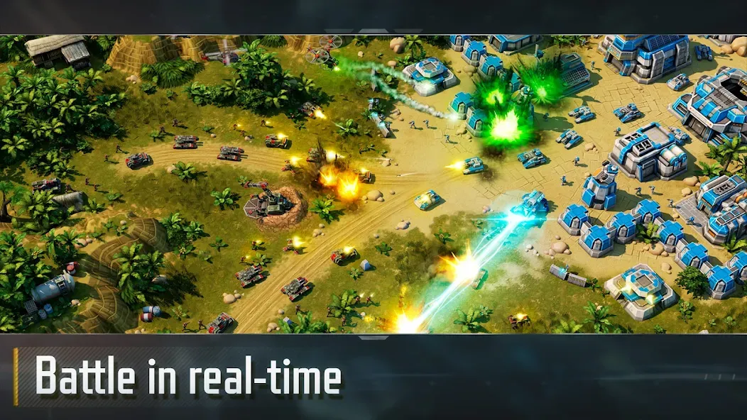 Art of War 3:RTS strategy game (Арт оф Вар 3)  [МОД Бесконечные деньги] Screenshot 2